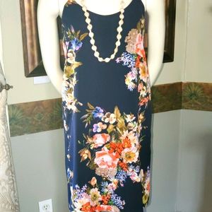Strappy floral Dress